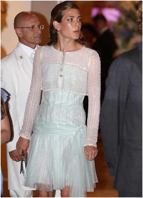 Matrimonio Alberto E Charlene Charlotte Casiraghi Foto In Chanel