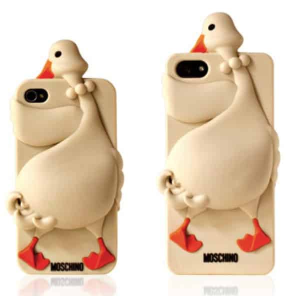 Moschino goose discount iphone 5 case